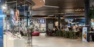 Bildet viser kjøpesenteret Ski Storsenter og et utvalg av butikkene.