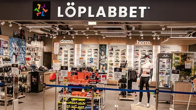 Fasade på Löplabbet