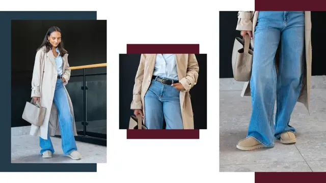 Dame viser mote på p-hus