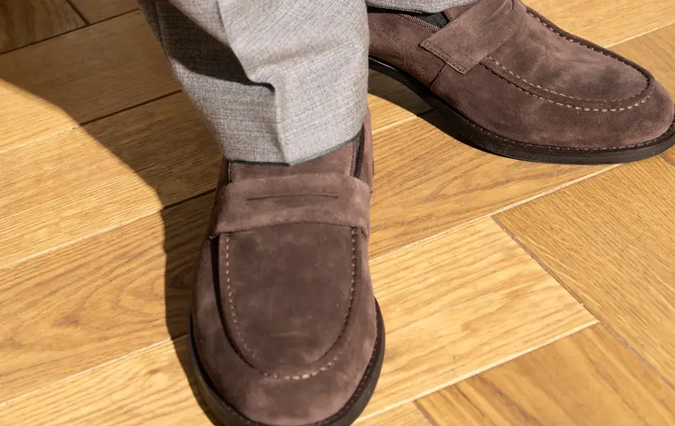 Semsket sko fra TGA, Bertoni.