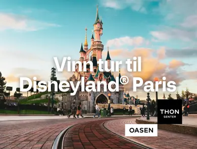 Bilde av slottet hos Disneyland i Paris