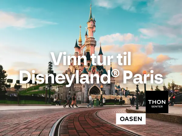 Bilde av slottet hos Disneyland i Paris