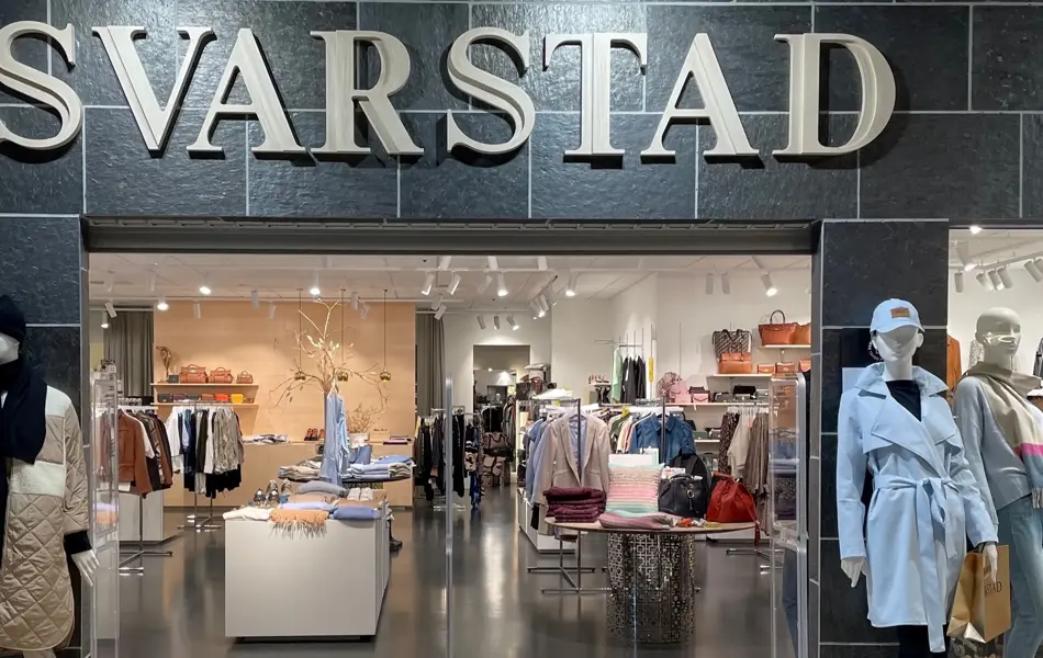 Inngangspartiet til butikken Svarstad