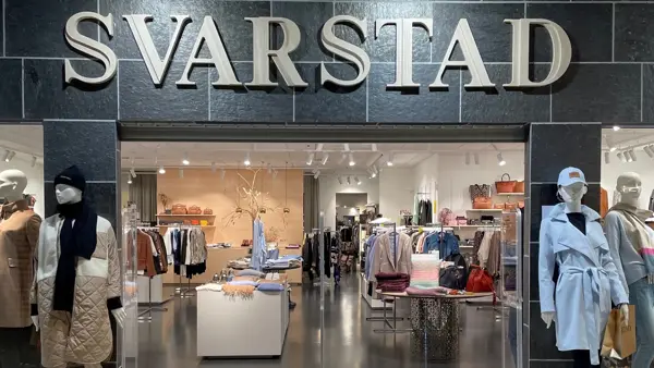 Inngangspartiet til butikken Svarstad