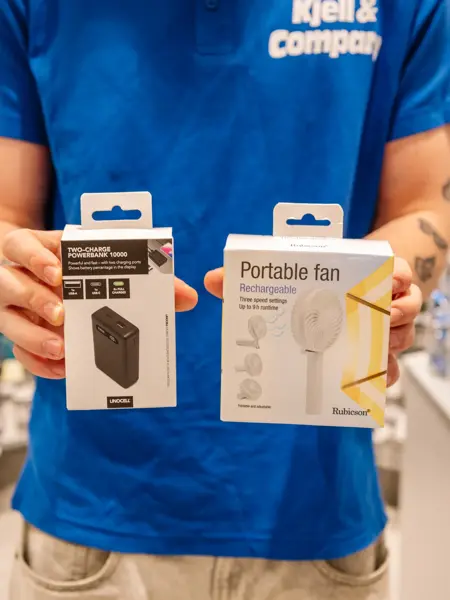 mann holder smarte gadgets