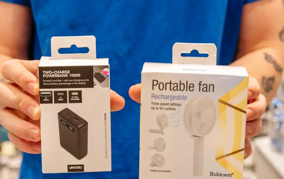 mann holder smarte gadgets