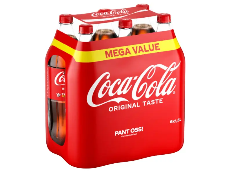 Multipakke med Coca-Cola Original.