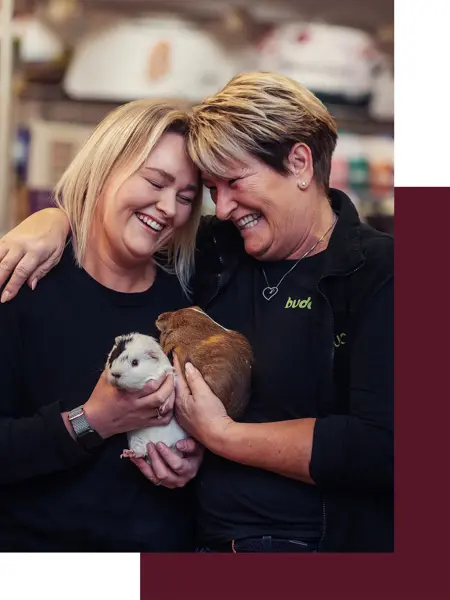 Mor og datter på Buddy