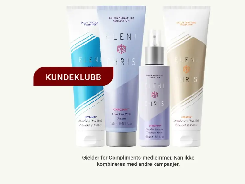 Norge April kundeklubb Eleni Chris Leave-in og hårku-2-feed