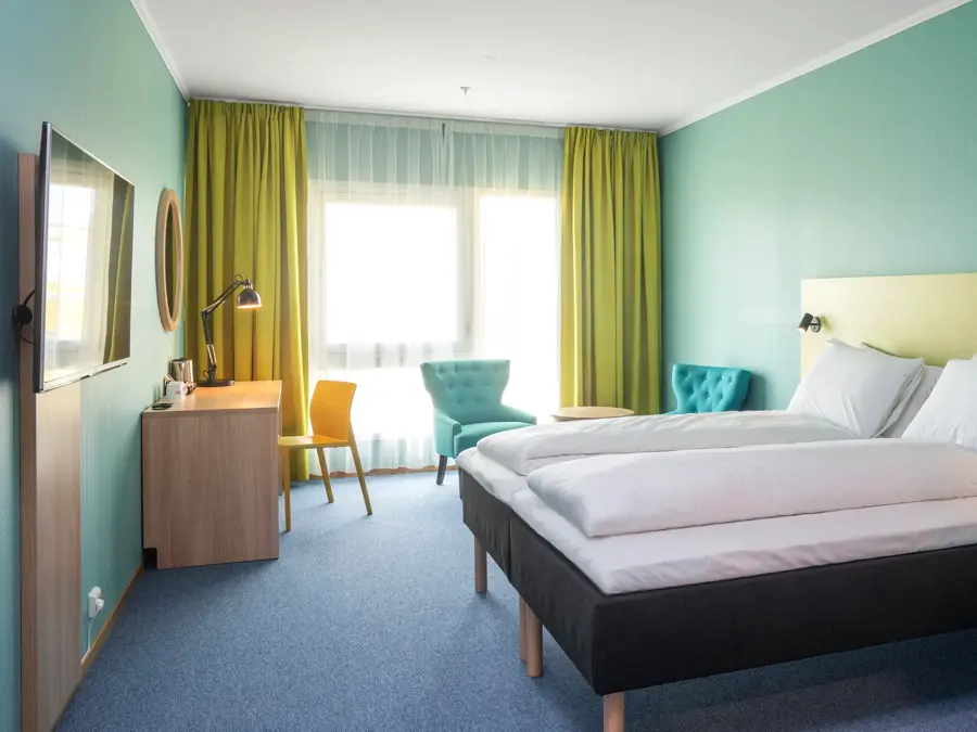 Inne på et hotell rom på Thon Hotels Verdal