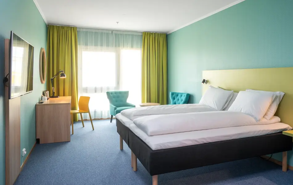 Inne på et hotell rom på Thon Hotels Verdal
