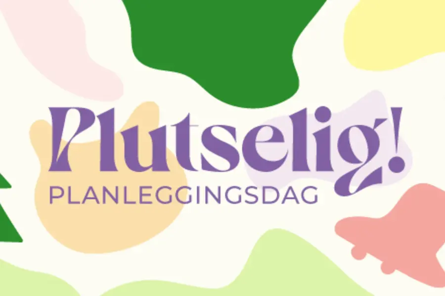 Grafisk bilde av "Plutselig! Planleggingsdag"