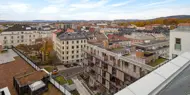 Boligprosjekt Akershøyden i høststemning