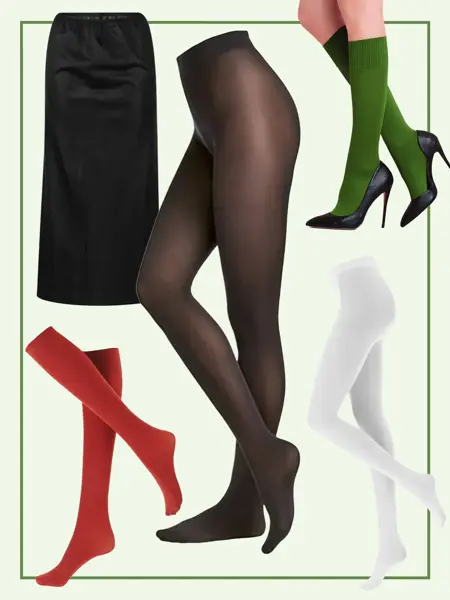 Strømpebukser og underskjørt