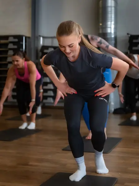 Personer på treningstime