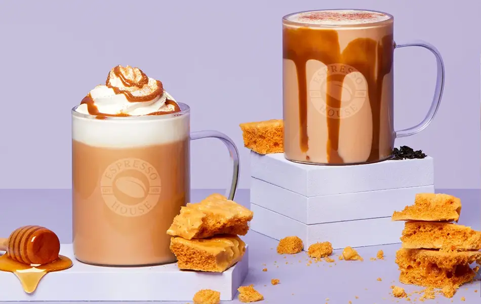 Varme drikker fra Espresso House