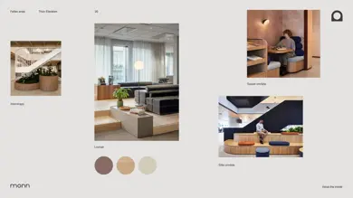 3D-tegning av kontorarealer i Torggata 2-4