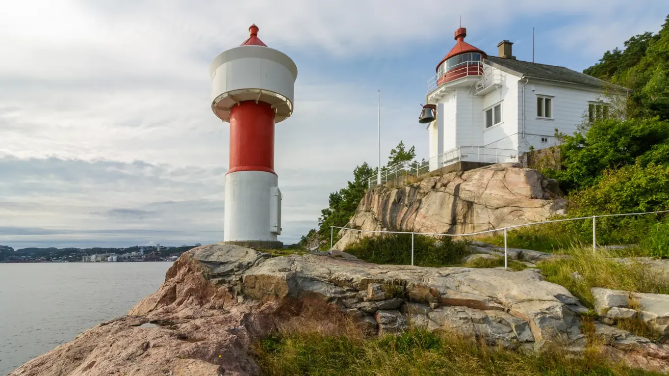 The Lighthouse at Odderoya in Kristiansand