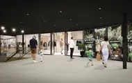 Bildet er fra kjøpesenteret Østerås senter i Bærum. Bildet er en 3D illustrasjon som viser hvordan senteret vil se ut når det er ferdig pusset opp. 