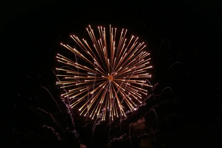 Fyrverkeri fra Sotraplassen