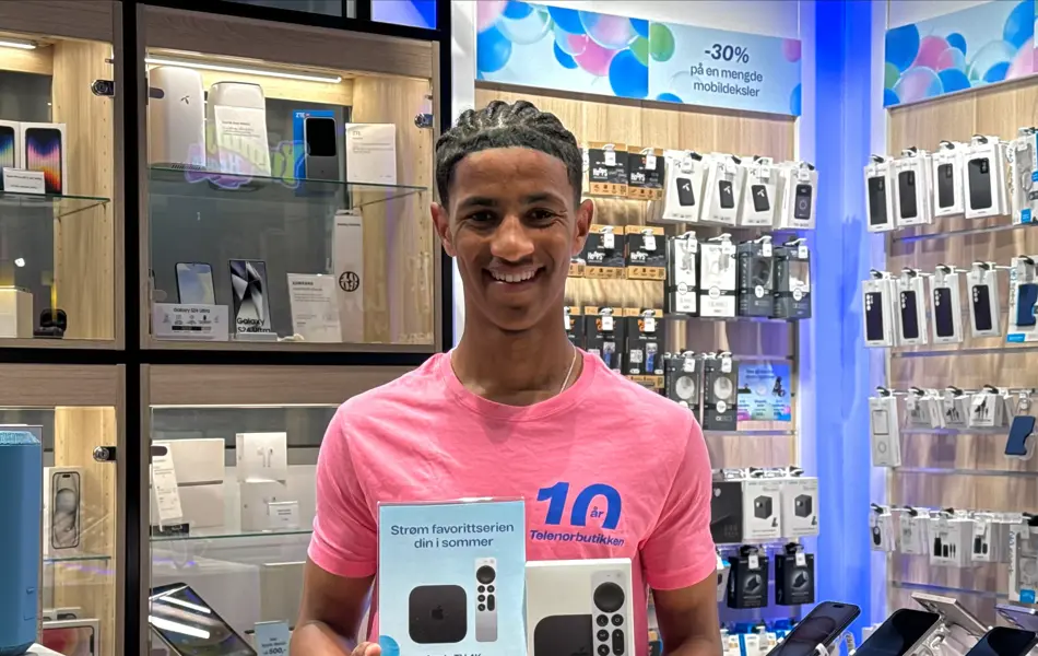 Telenorbutikken fyller 10 år