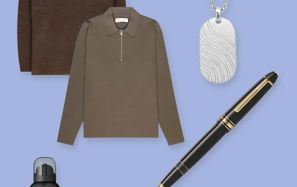 Kollasj med julegavetips til far