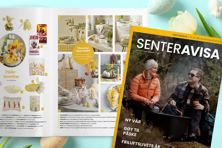 Forside - mockup magasin