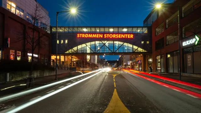 Strommen Storsenter utendørs