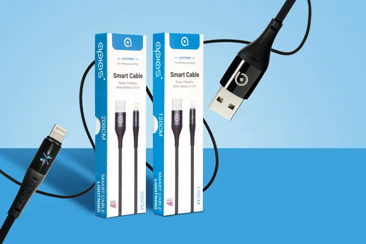 Apias smartladekabel forlenger levetiden på telefonen og styrker sikkerheten.