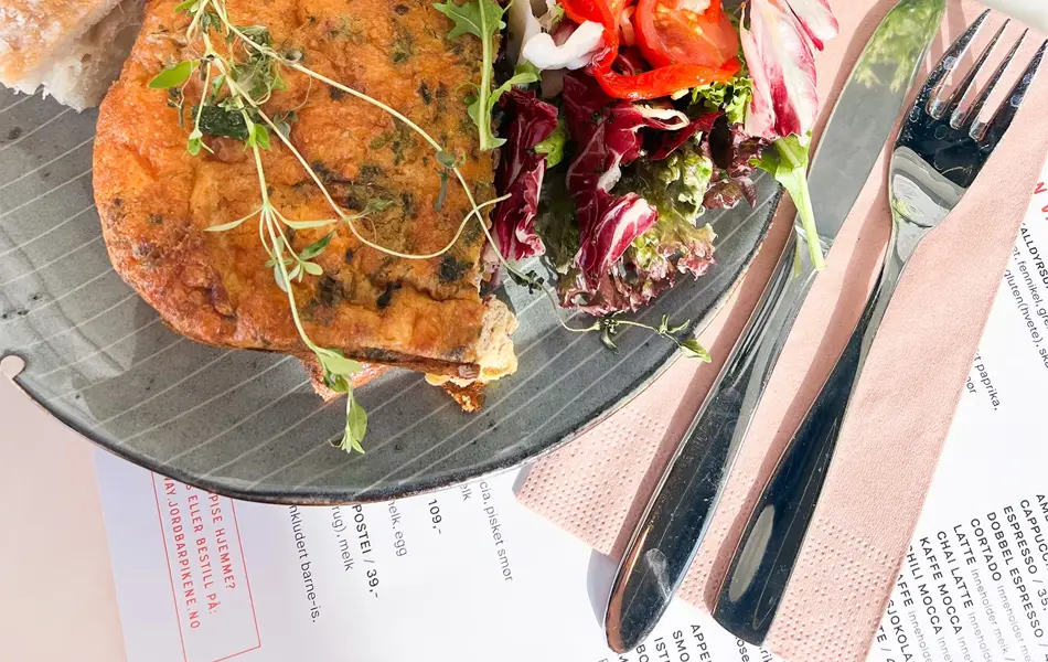 Omelett fra Jordbærpikene