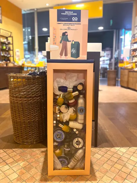 Resirkulering hos L'Occitane