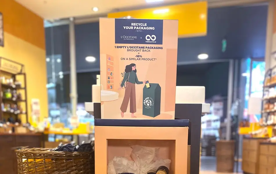 Resirkulering hos L'Occitane