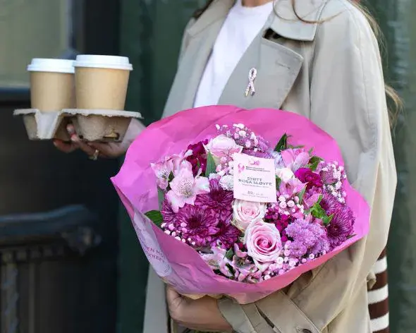Rosa sløyfe Mester Grønn