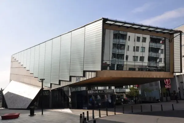 Utsiden av Bærum Kulturhus