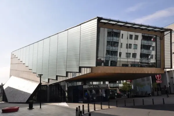 Utsiden av Bærum Kulturhus