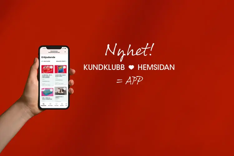 Kundklubb & MIN SHOPPING app- allt du behöver veta om oss i fickan!