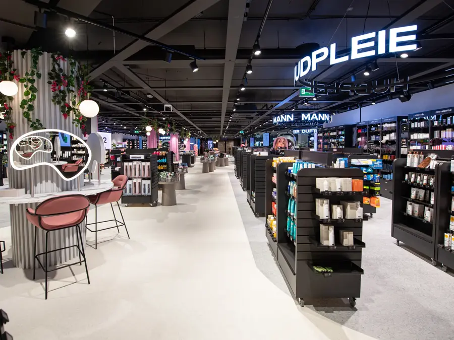 Inngang til butikken Blivakker