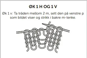 Strikkeoppskrift
