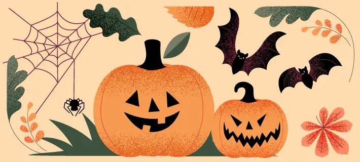 halloweendekorelementer