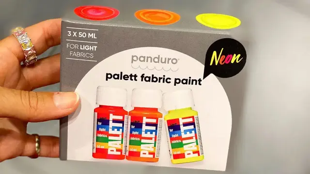 Nærbilde av hobbymaling fra Panduro