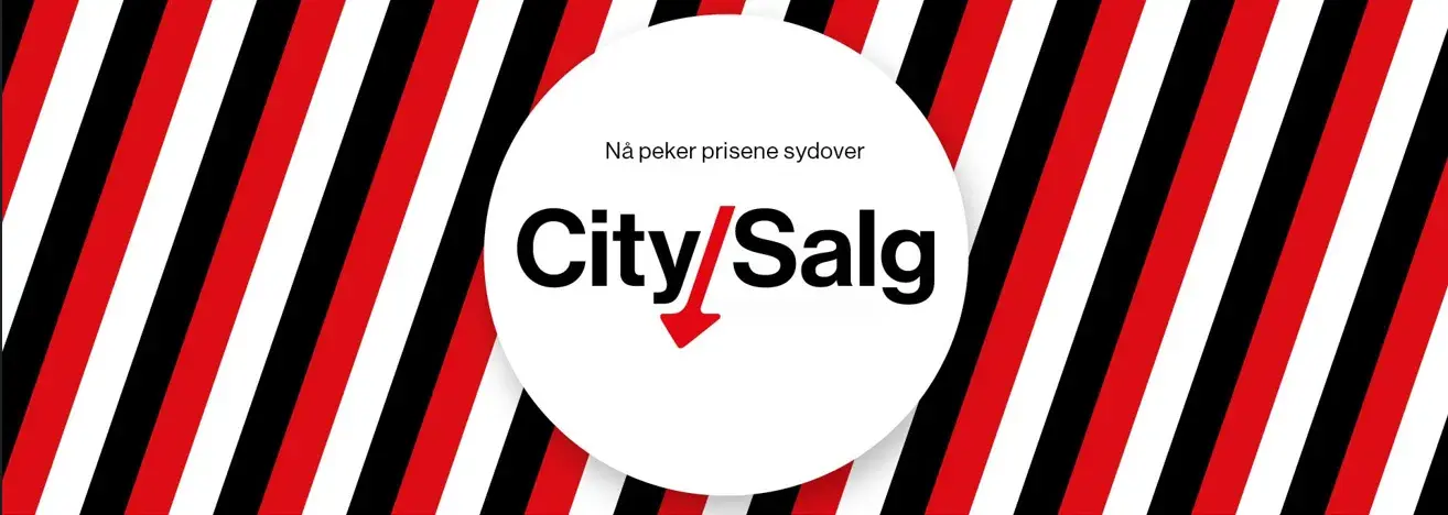 City Salg banner uten dato