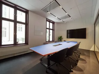 Bilde fra kontorfellesskapet i Karl Johans gate 5, møterom