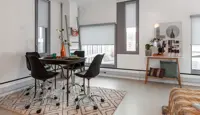 Interiør av stue i Diagonale