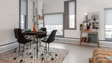 Interiør av stue i Diagonale