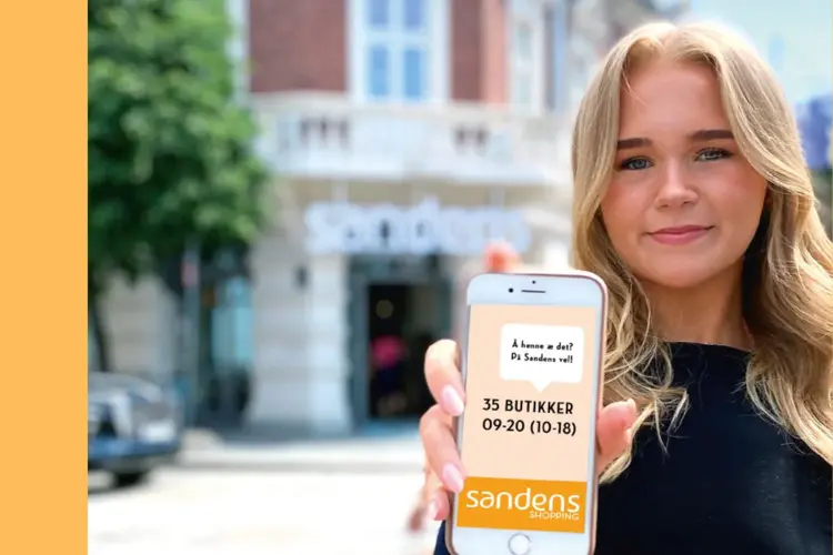 Last ned appen og hold deg oppdatert på tilbud, nyheter og aktiviteter på kjøpesenteret, og motta unike kuponger – rett i lomma!