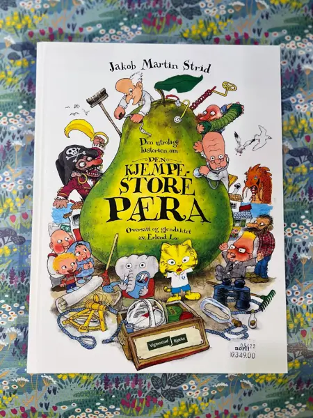 Coveret til boken "Kjempe-store pæra"