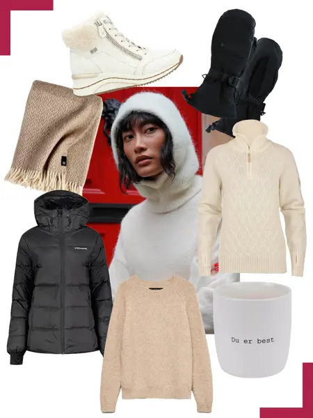 Kollasj med gavetips til valentines