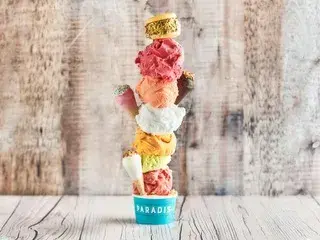 Paradis gelateria, italiensk iskrem, gelato