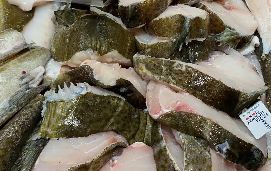 Oppdelt skrei i skiver