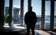 Utsikt fra kontor på Diagonalen. 
